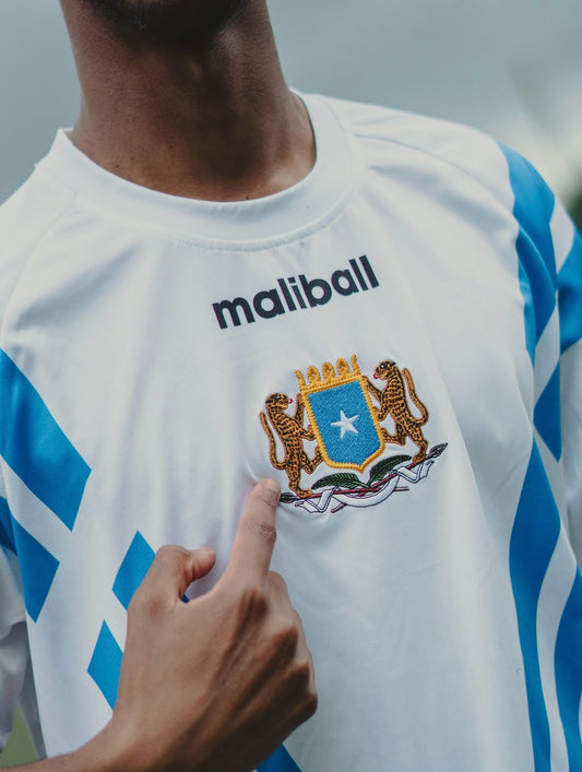 MALIBALL SOMALIA JERSEY [WHITE/BLUE]